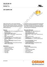 GW CS8PM1.EM-KTLP-XX58-1 Datasheet Cover