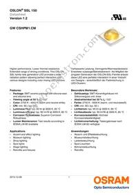 GW CSHPM1.CM-KRKT-A737-1-350-R18 Datasheet Cover