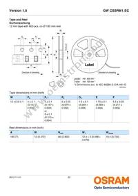 GW CSSRM1.EC-MPMR-5YC8-1 Datasheet Page 22