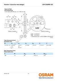 GW CSSRM1.EC-MTNP-5L7N-1-700-R18 Datasheet Page 21