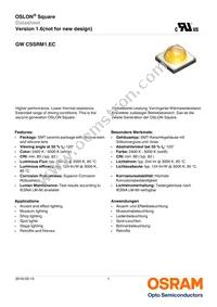 GW CSSRM1.EC-MUNQ-5H7I-1-700-R18 Datasheet Cover