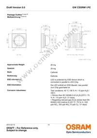 GW CSSRM1.PC-MUNQ-5F7G-K2M1-700-R18-XX Datasheet Page 15