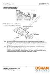 GW CSSRM1.PC-MUNQ-5F7G-K2M1-700-R18-XX Datasheet Page 22