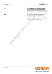 GW CSSRM1.PC-MUNQ-5L7N-1-700-R18 Datasheet Page 17