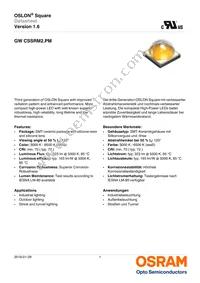 GW CSSRM2.PM-N3N5-XX51-1-700-R18 Datasheet Cover