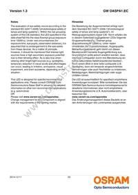 GW DASPA1.EC-HPHR-5M7N-KM-100-R18-LM Datasheet Page 23