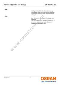 GW DASPA1.EC-HQHS-5H7I-KM-100-R18 Datasheet Page 17