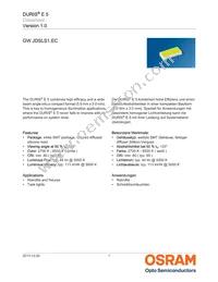 GW JDSLS1.EC-FSFT-6C6E-1-120-R18-IND Datasheet Cover