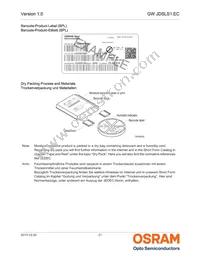 GW JDSLS1.EC-FSFT-6C6E-1-120-R18-IND Datasheet Page 21