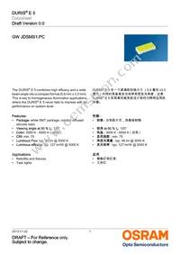 GW JDSMS1.PC-FSFU-5R8T-L1N2 Datasheet Cover