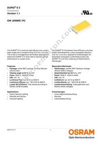 GW JDSMS1.PC-FUGQ-5E8G-L1N2-120-R18 Datasheet Cover