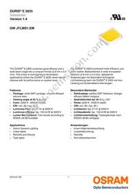 GW JTLMS1.EM-G9H1-XX57-1-60-1-R33 Datasheet Cover