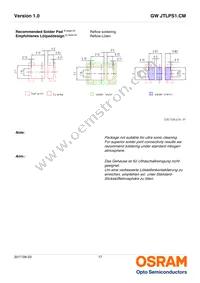 GW JTLPS1.CM-JKJM-XX53-1-150-R33 Datasheet Page 17