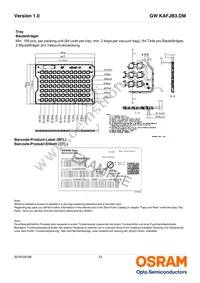 GW KAFJB3.DM-RPRQ-32B3 Datasheet Page 13