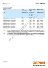 GW KAGHB3.EM-RSRT-57S3-T02 Datasheet Page 2