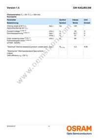 GW KAGJB3.EM-SSST-40S3-T02-M Datasheet Page 4