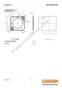 GW KAGLB3.EM-SUTP-40S3-T02 Datasheet Page 13