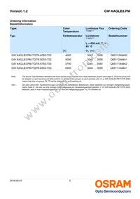 GW KAGLB3.PM-TQTR-50S3-T02 Datasheet Page 2