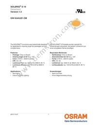 GW KAHLB1.CM-TPTQ-35S3-T02 Datasheet Cover