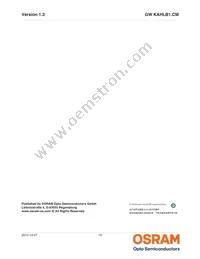 GW KAHLB1.CM-TPTQ-35S3-T02 Datasheet Page 18