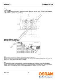GW KAHLB1.EM-TSTT-35S3-T02 Datasheet Page 13