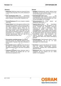 GW KAHLB2.CM-SUTP-30B3-T02 Datasheet Page 17