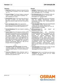 GW KAHLB2.DM-TPTQ-32B3-T02 Datasheet Page 17