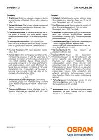 GW KAHLB2.EM-TRTS-50S3-T02 Datasheet Page 17