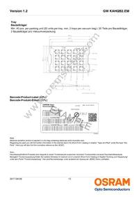 GW KAHQB2.EM-UUVP-50S3-T02 Datasheet Page 13