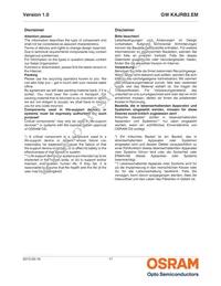 GW KAJRB2.EM-TPTR-65H4 Datasheet Page 17