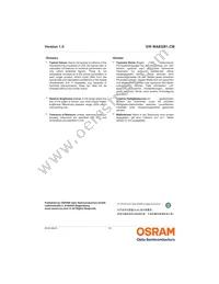 GW MAEGB1.CM-QPQS-40S3-0-T02 Datasheet Page 19