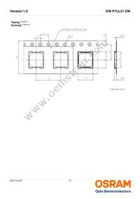 GW P7LL31.CM-QCQE-XX55-1-150-R18 Datasheet Page 17