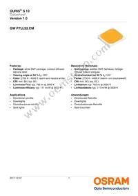 GW P7LL32.CM-QBQE-XX57-1-450-R18 Datasheet Cover