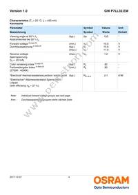 GW P7LL32.EM-QHQK-XX55-1-450-R18 Datasheet Page 4