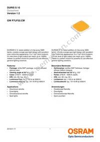 GW P7LP32.CM-QURQ-XX56-1-300-R18 Datasheet Cover