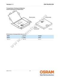 GW P9LR33.CM-NSNU-XX58-1-150-R18 Datasheet Page 20