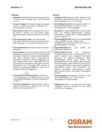 GW P9LR33.CM-NSNU-XX58-1-150-R18 Datasheet Page 23