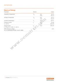 GW P9LR34.EM-M1M6-XX55-1-45-R18 Datasheet Page 3