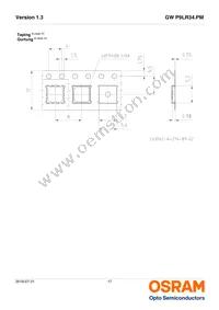 GW P9LR34.PM-M3M4-XX55-1-45-R18 Datasheet Page 17