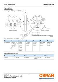 GW P9LRS1.EM-PQPS-40S3 Datasheet Page 17