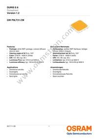 GW P9LT31.CM-PRPS-XX55-1-150-R18 Datasheet Cover