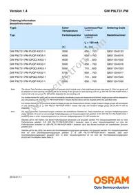 GW P9LT31.PM-PUQP-XX55-1-150-R18 Datasheet Page 2