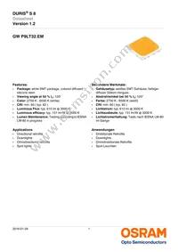 GW P9LT32.EM-PRPT-XX58-1-750-R18 Datasheet Cover