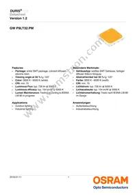 GW P9LT32.PM-QPQQ-XX51-1-750-R18 Datasheet Cover