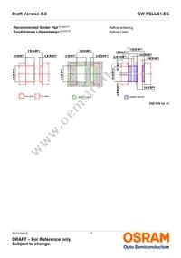 GW PSLLS1.EC-HPHR-5L7N-1 Datasheet Page 17