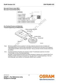 GW PSLMS1.EC-GSGU-5C7E-1 Datasheet Page 20