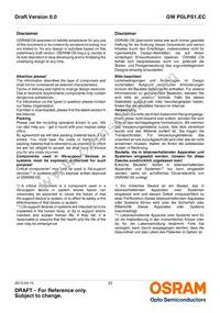 GW PSLPS1.EC-KULQ-5R8T-1 Datasheet Page 23