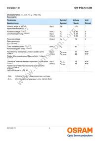GW PSLR31.EM-LQLS-A434-1 Datasheet Page 4