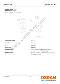 GW PSLRS1.PC-LRLT-5H7I-1-150-R18-SS1 Datasheet Page 15