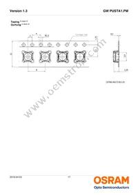 GW PUSTA1.PM-NDNE-XX51-1-1050-R18 Datasheet Page 17